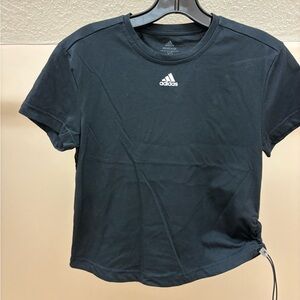 Adidas Women's Black Tee with Logo